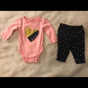 Long Sleeved Top with Pants